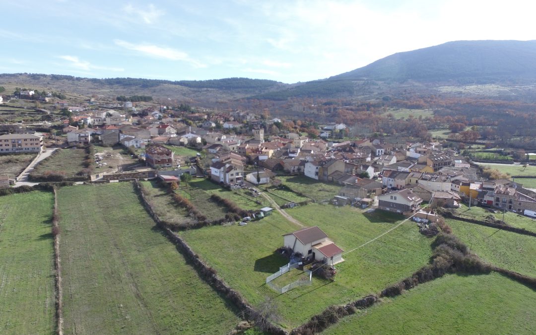Garganta de los Montes a Vista de Dron