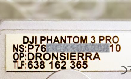 Placas Identificativas de DRONES / RPAS