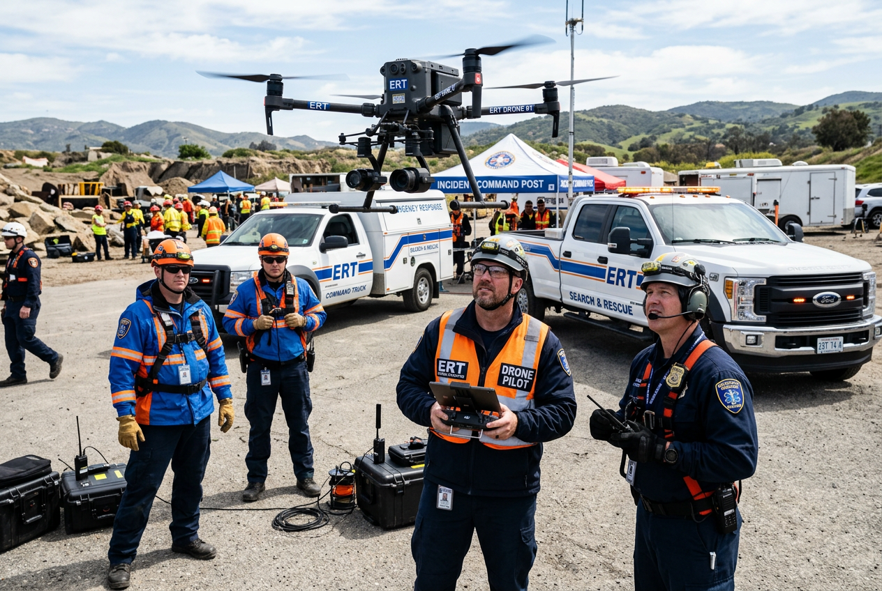 Convenio DRONSIERRA y U.R.E.M. EMERGENCIAS