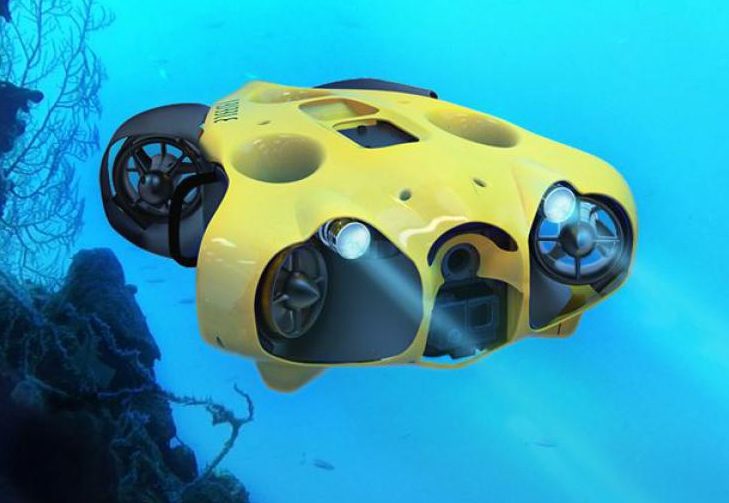 IBubble un dron submarino que te sigue y te graba mientras buceas